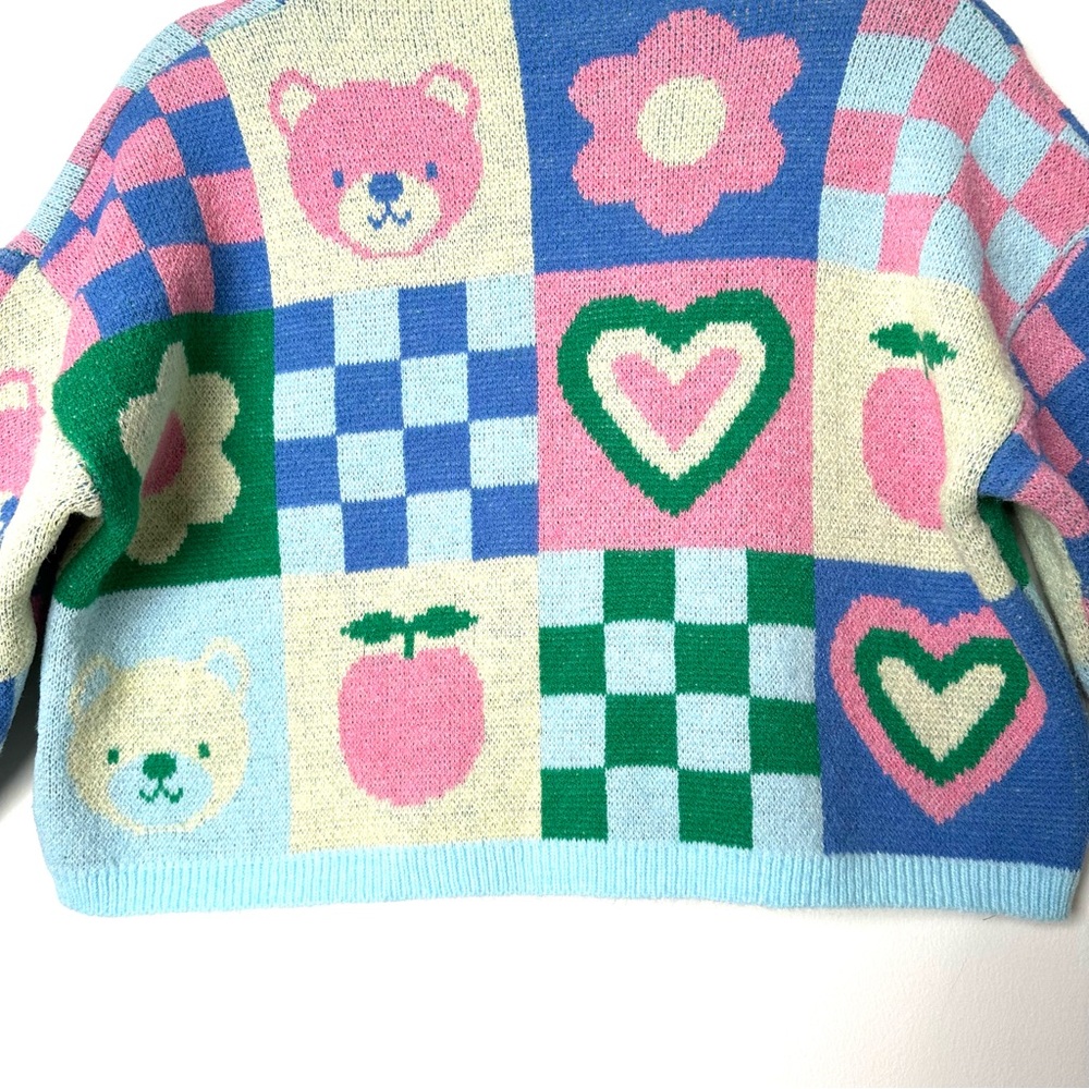 Dreamers Multicolor Patterned Sweater - Picture 11 of 11